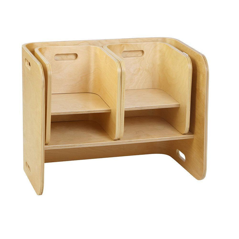 Keezi 3 PC Nordic Kids Table Chair Set Beige Desk Activity Compact Children - John Cootes