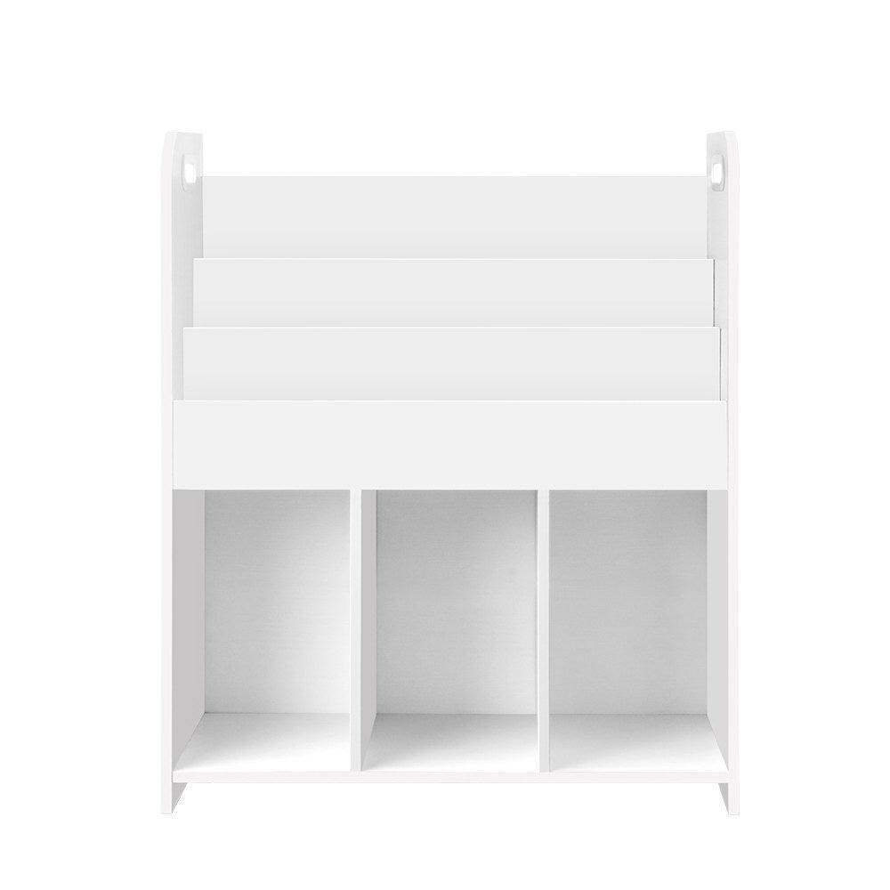 Keezi Kids Bookcase Childrens Bookshelf Display Cabinet Toys Storage Organizer - John Cootes