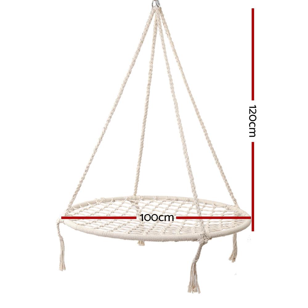 Keezi Kids Nest Swing Hammock Chair - John Cootes