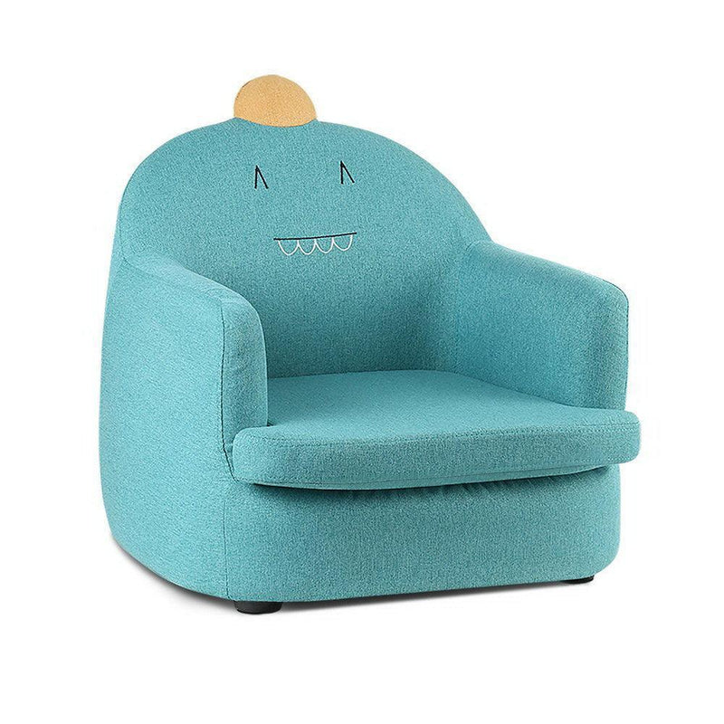 Keezi Kids Sofa Toddler Couch Lounge Chair Children Armchair Fabric Furniture - John Cootes