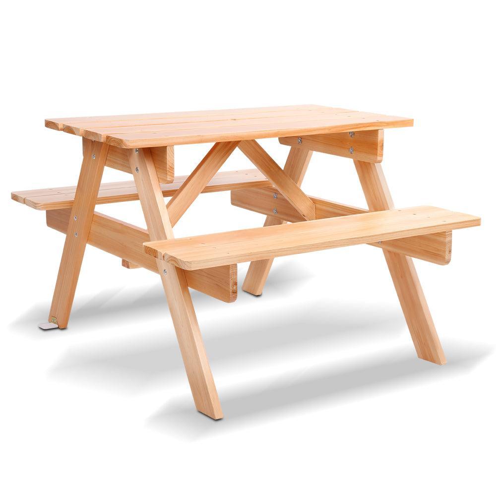 Keezi Kids Wooden Picnic Bench Set - John Cootes