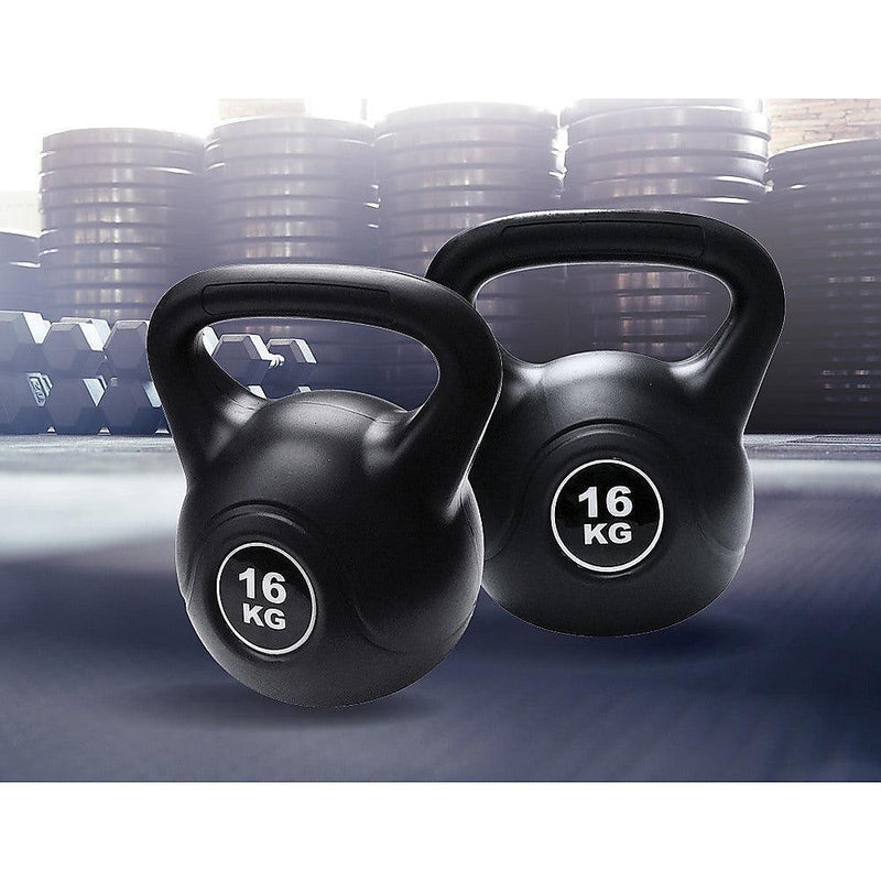 Kettle Bell 16KG Training Weight Fitness Gym Kettlebell - John Cootes
