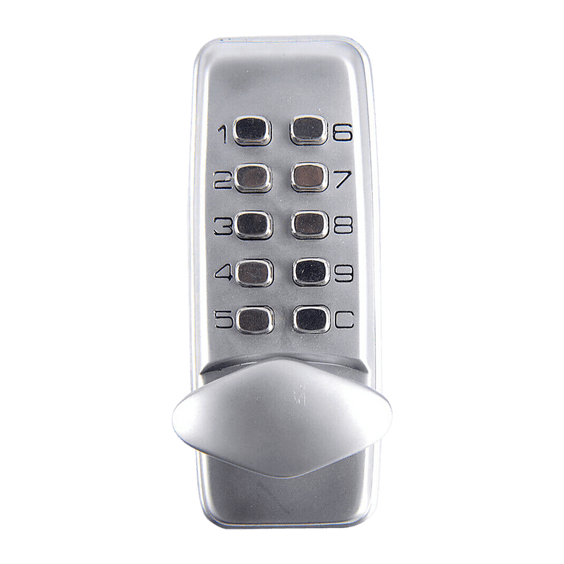 Keyless deadbolt digital electronic door lock keypad mechanical Code Entry Door - John Cootes