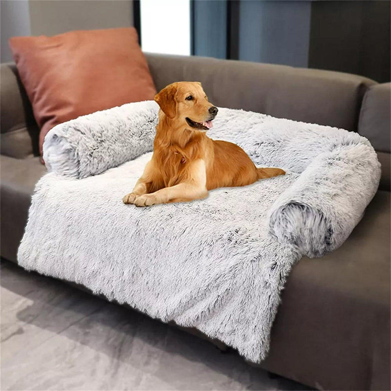 Kids Pet Sofa Bed Dog Cat Calming Waterproof Sofa Cover Protector Slipcovers XL - John Cootes