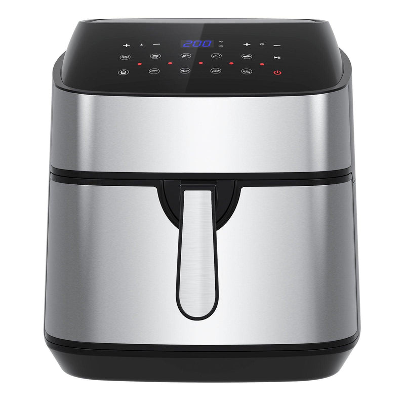 Kitchen Couture 11.5 Litre Air Fryer Multifunctional LCD Digital Display Silver - John Cootes