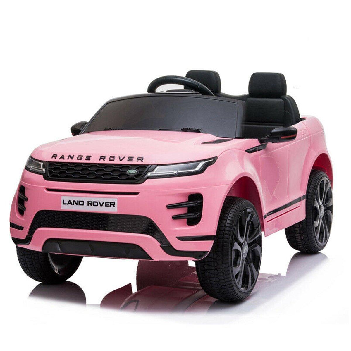 Land Rover Licensed Kids Electric Ride On Car Remote Control - Pink - John Cootes