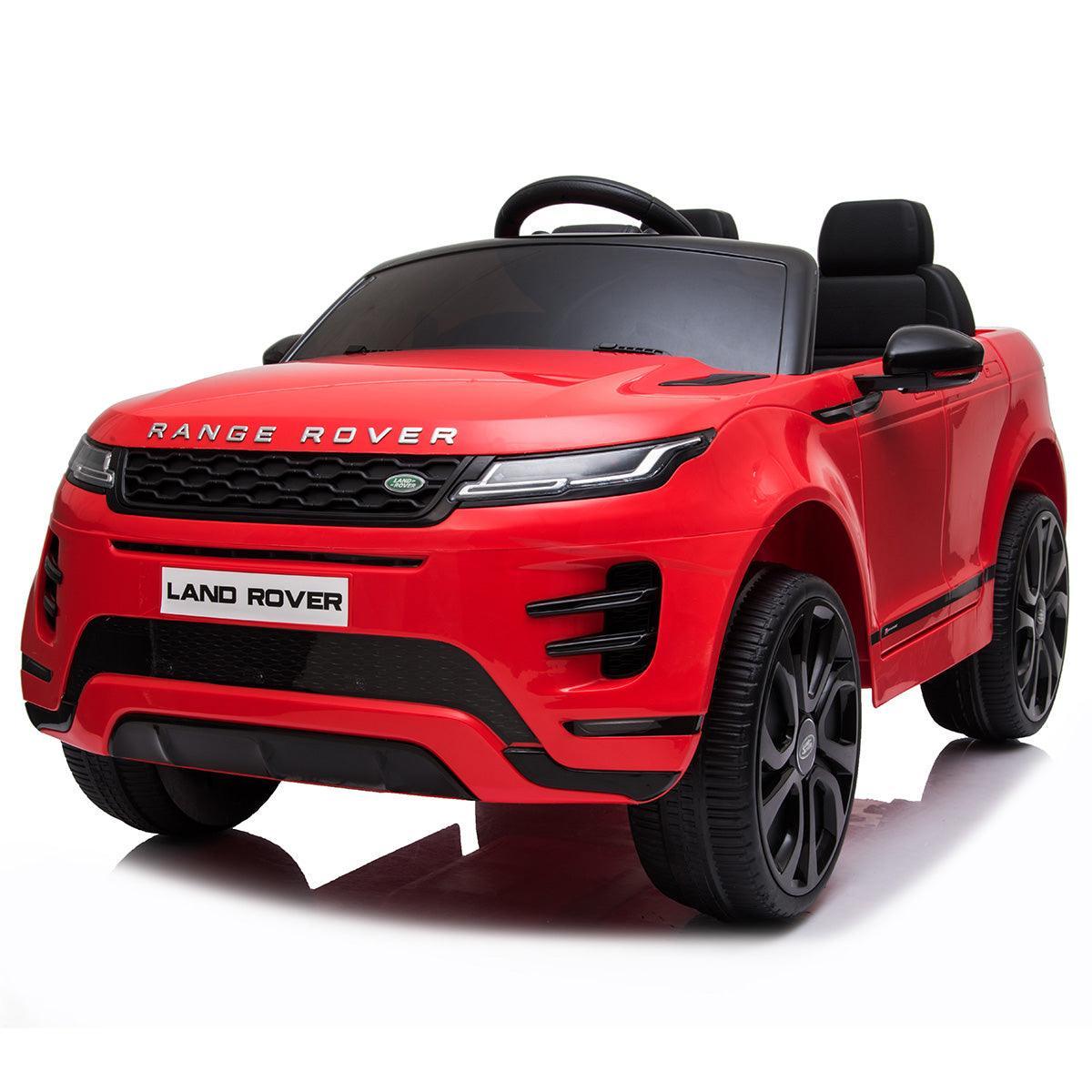 Land Rover Licensed Kids Electric Ride On Car Remote Control - Red - John Cootes