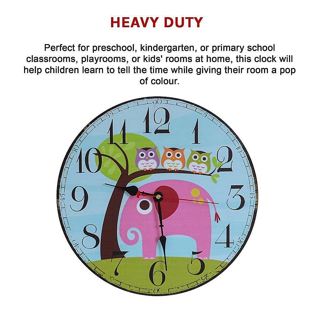 Large Kids Wall Clock - John Cootes