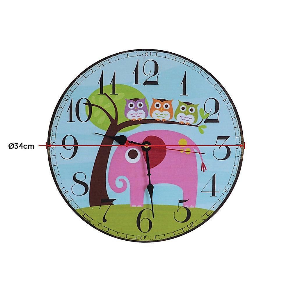Large Kids Wall Clock - John Cootes