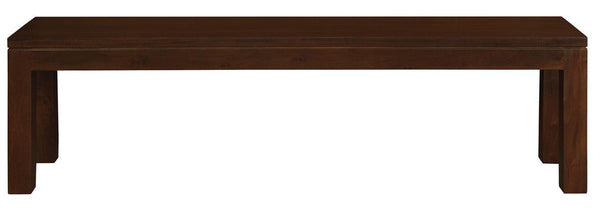 Large Tilda Solid Mahogany Bench (Mahogany) - John Cootes