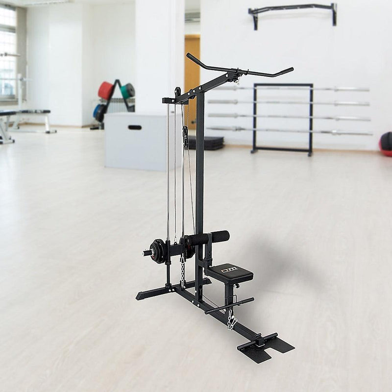 Lat PullDown Low Row Fitness Machine - John Cootes