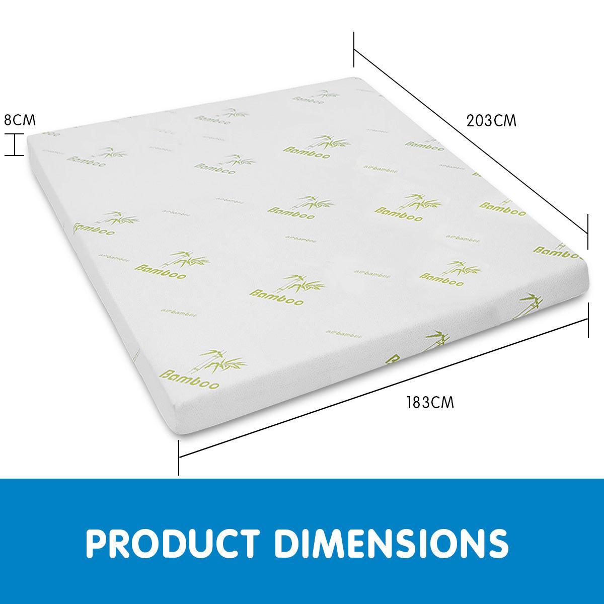 Laura Hill Cool GEL Memory Foam Mattress Topper - King - John Cootes