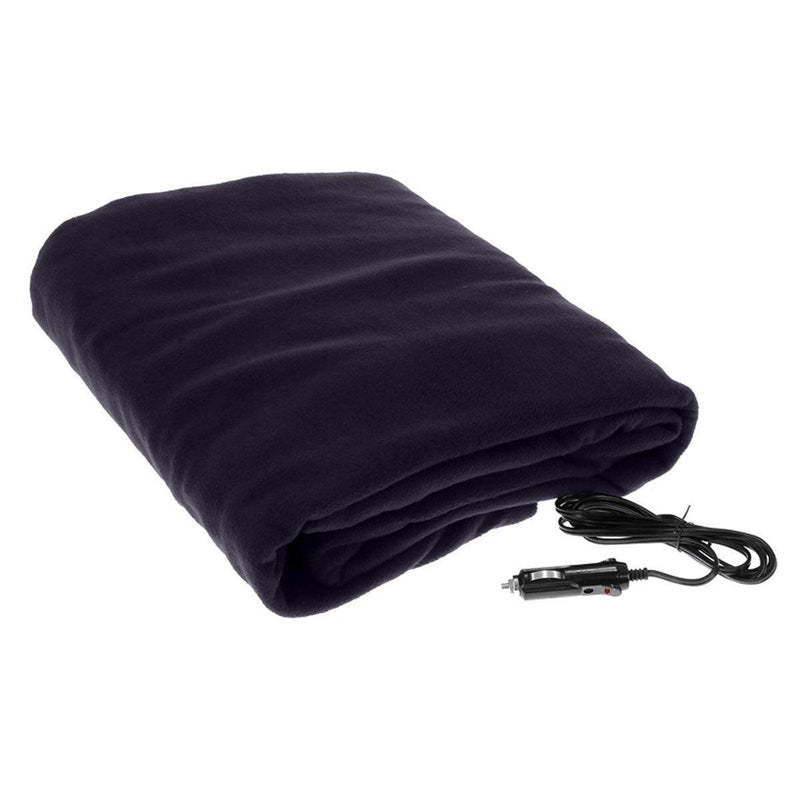 Laura Hill Heated Electric Car Blanket 150x110cm 12V - Blue - John Cootes