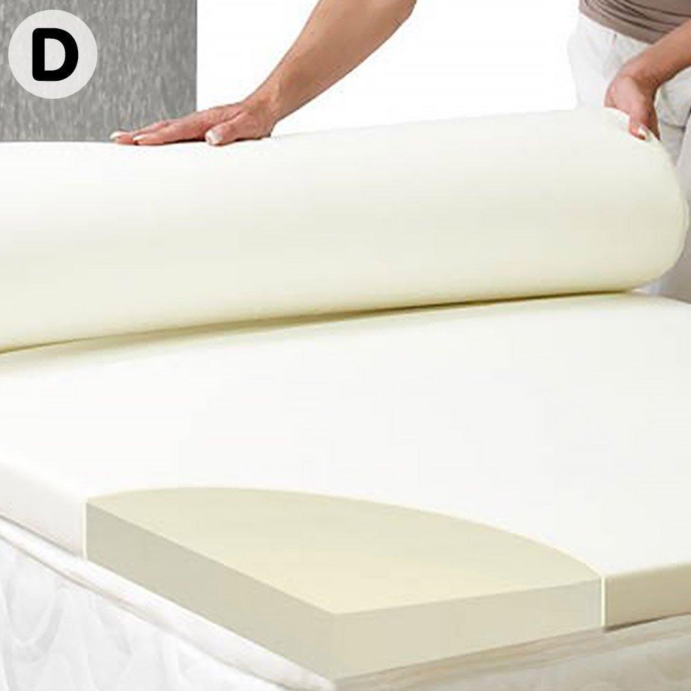 Laura Hill High Density Mattress foam Topper 5cm - Double - John Cootes