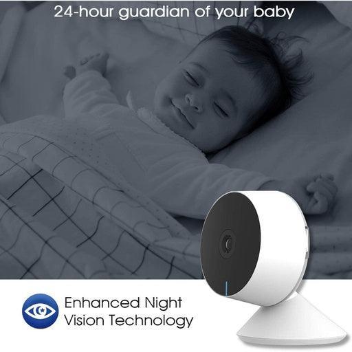 Laxihub M1 Home Security Camera Mini Indoor CCTV System Wireless Pets Baby Monitor Night Vision Cam - John Cootes