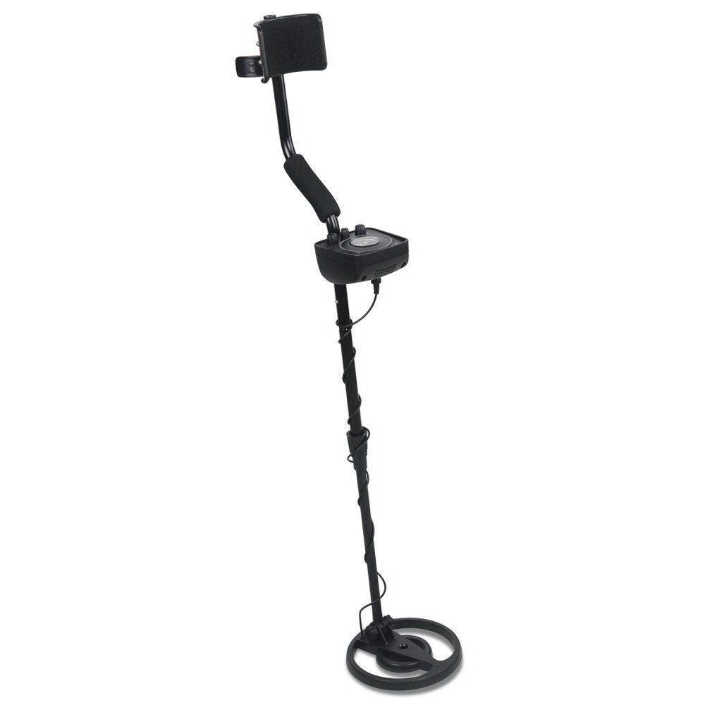 LED Metal Detector with Headphones - Black - John Cootes