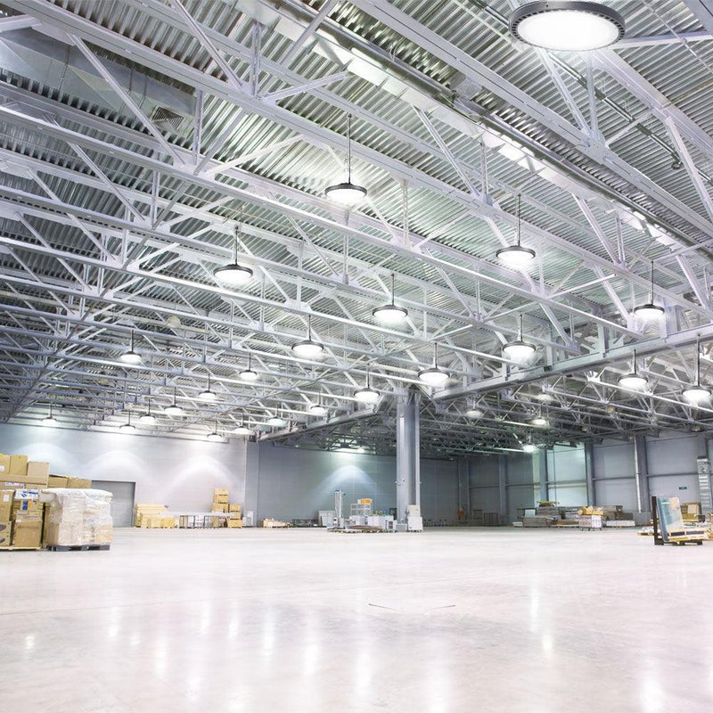 Leier LED High Bay Lights Light 150W Industrial Workshop Warehouse Gym BK - John Cootes