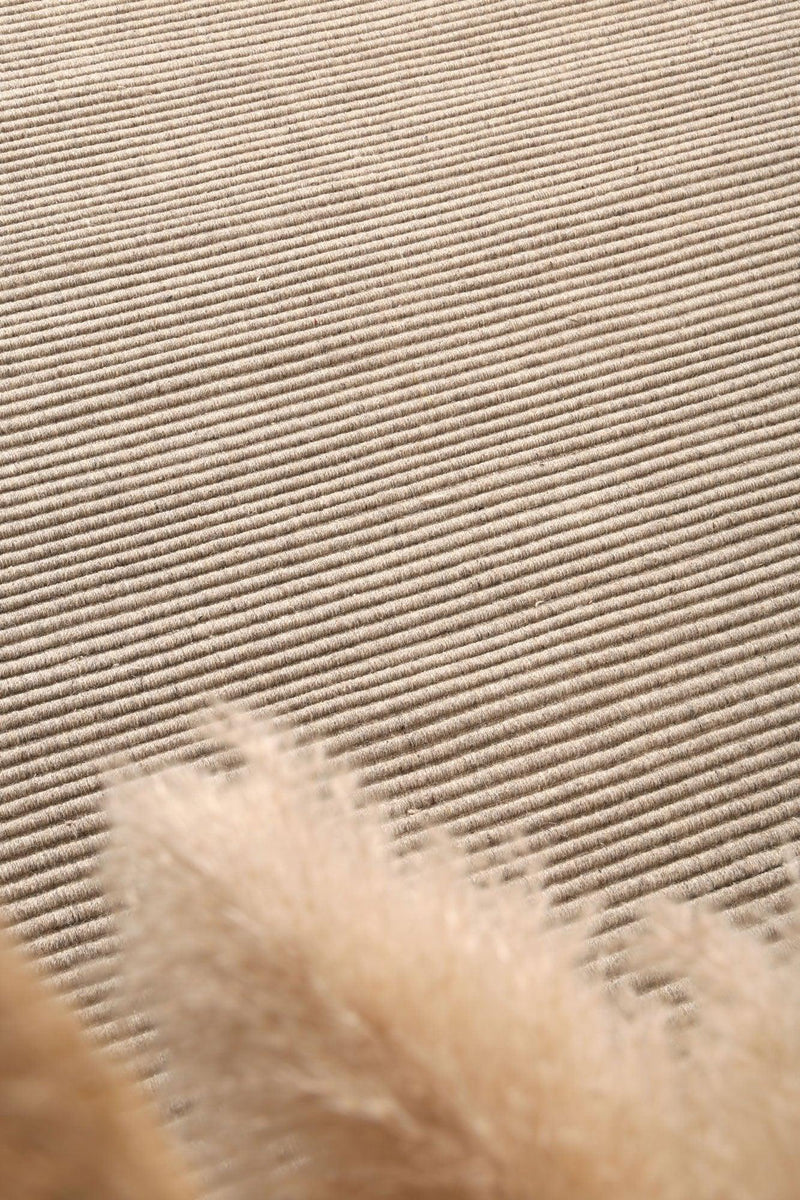 Leilani Modern Wool Ash Rug 200x290cm - John Cootes