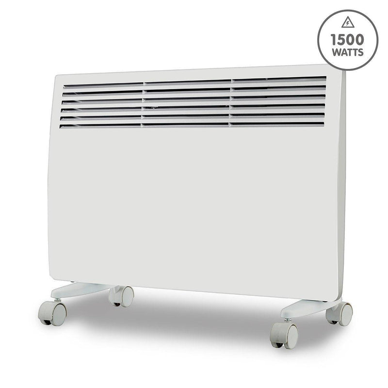 Levante NDM-15WT 1500W Electric Panel Heater Wifi Thermostat Castors