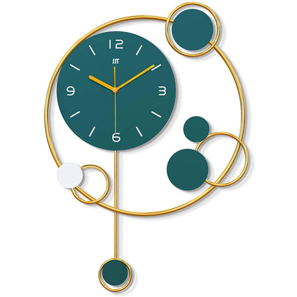 Light Luxury Decorative Wall Clock Silent Quartz Non-Ticking Simple Wall Clock - John Cootes