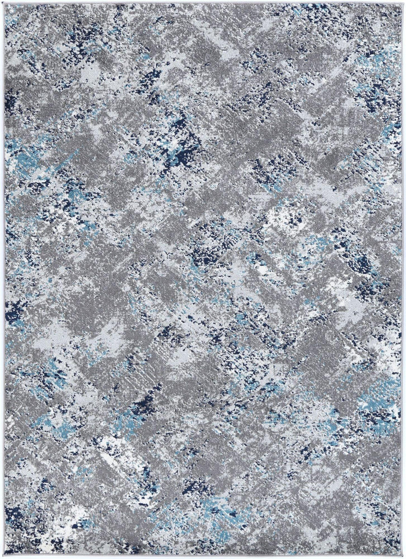 Ligures Grey Blue Rug 160X230cm - John Cootes