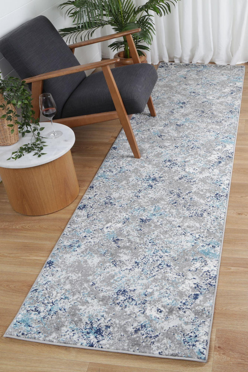 Ligures Grey Blue Rug 160X230cm - John Cootes