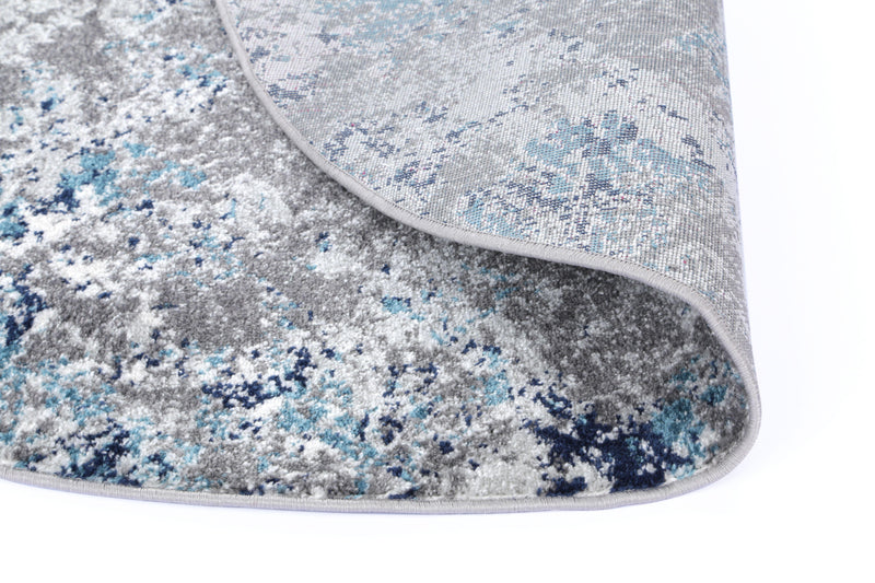 Ligures Grey Blue Rug 160X230cm - John Cootes