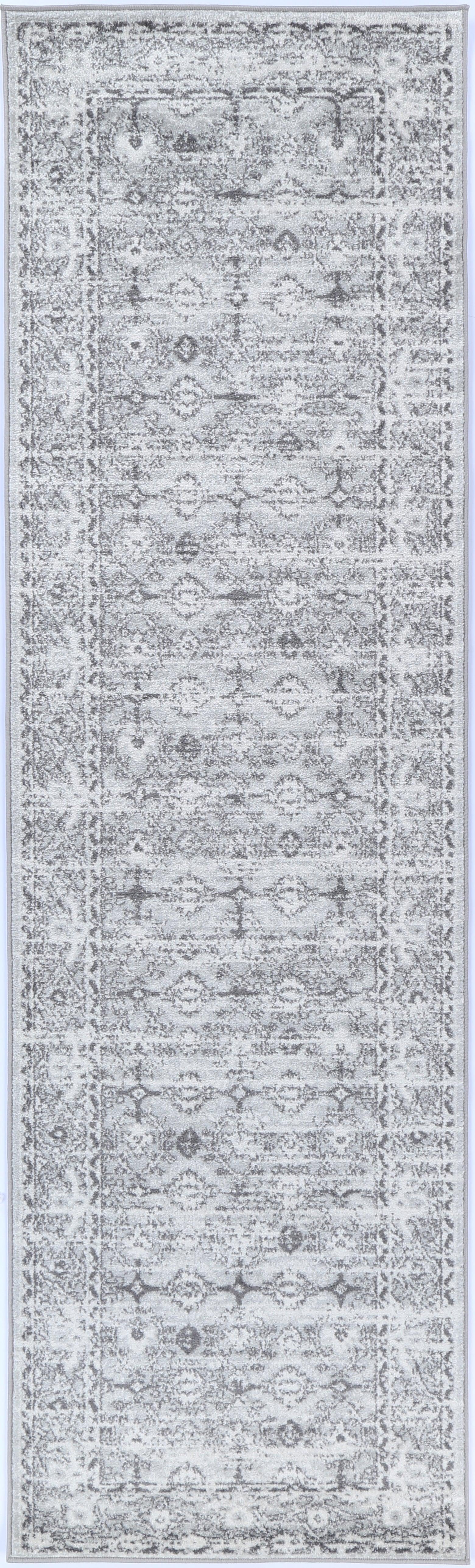 Ligures Grey White Ancient Rug 160X160cm Round - John Cootes