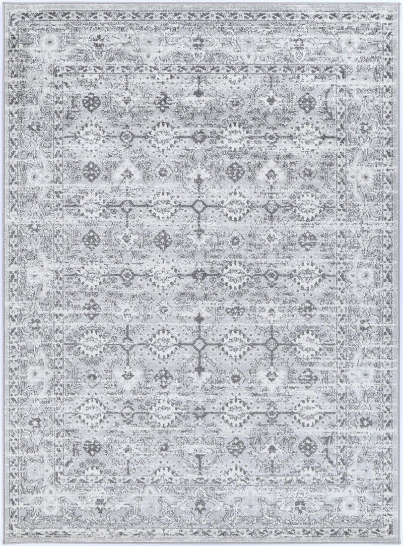 Ligures Grey White Ancient Rug 160X230cm - John Cootes