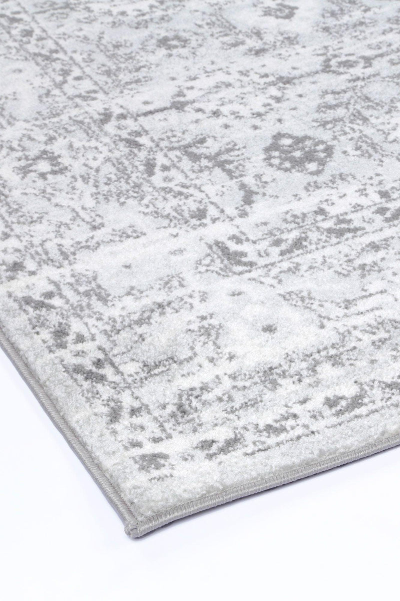 Ligures Grey White Ancient Rug 160X230cm - John Cootes