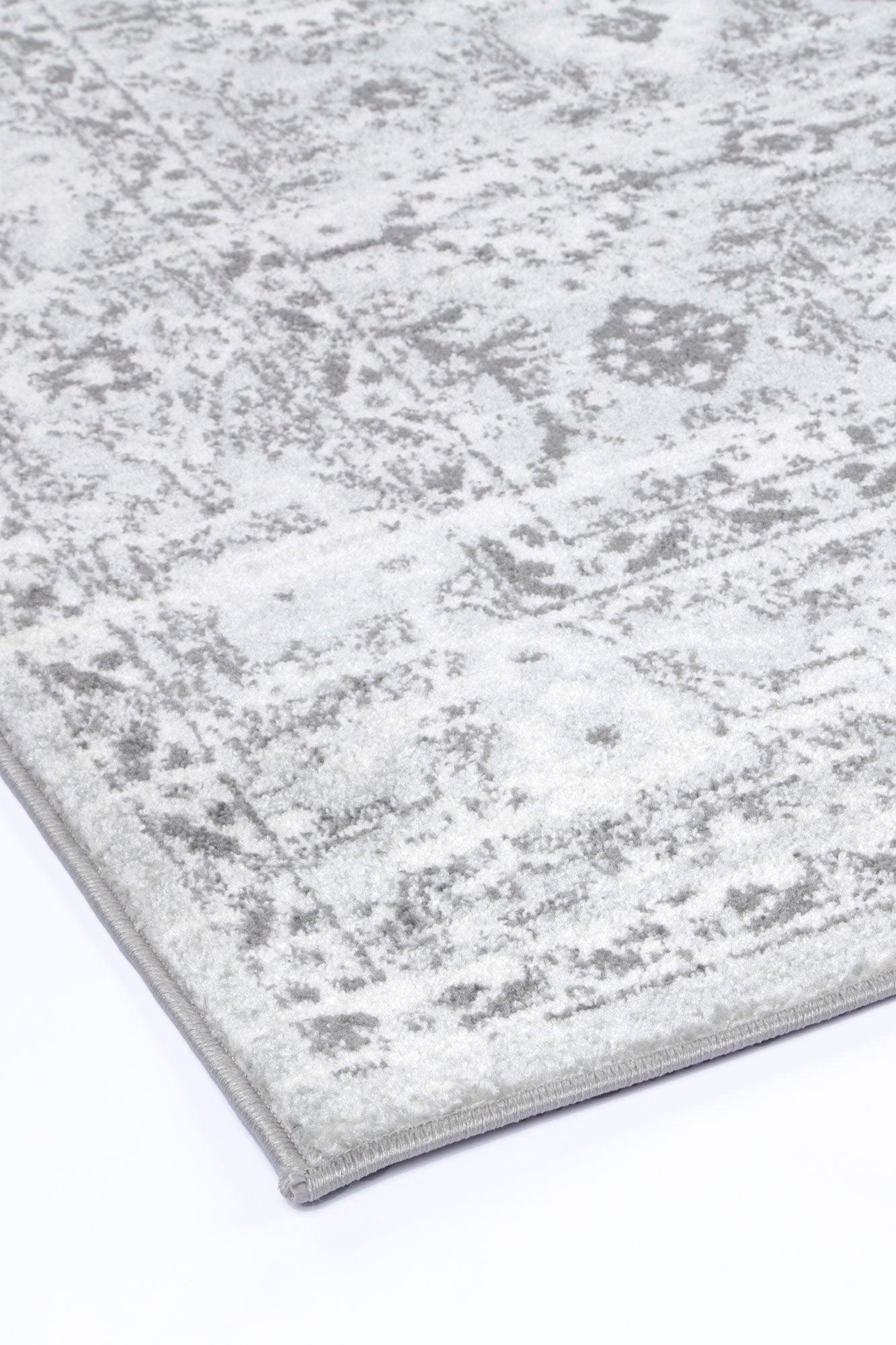 Ligures Grey White Ancient Rug 200X290cm - John Cootes