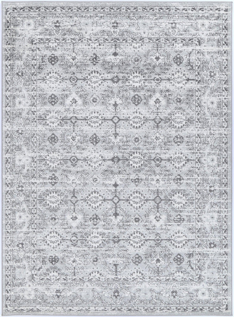 Ligures Grey White Ancient Rug 240X330cm - John Cootes