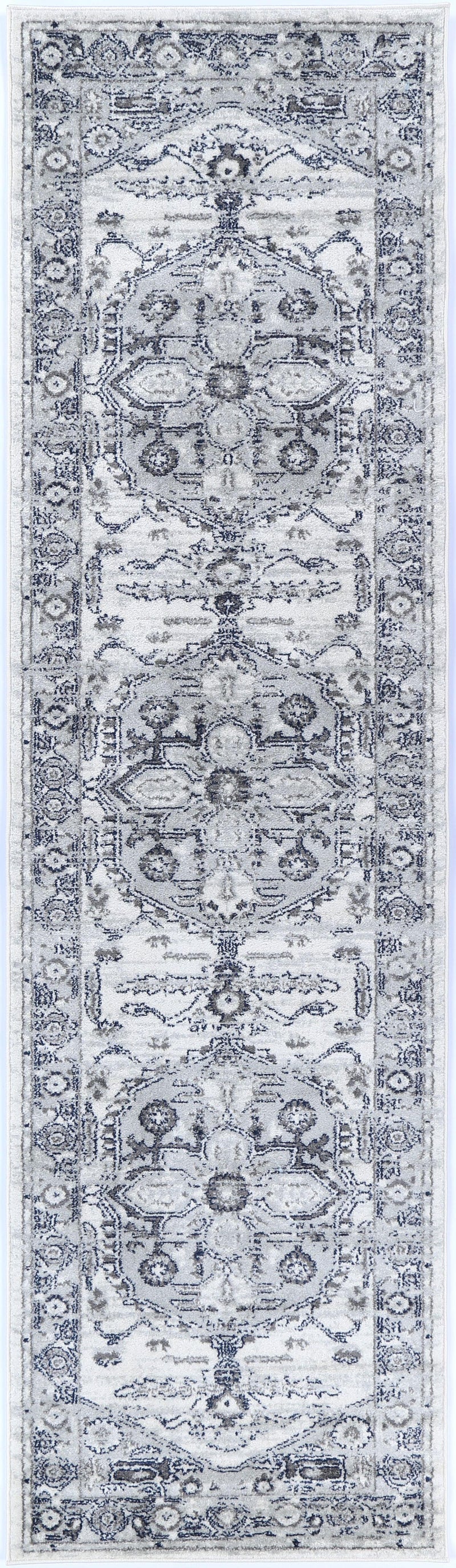 Ligures Grey White Rug 160X230cm - John Cootes