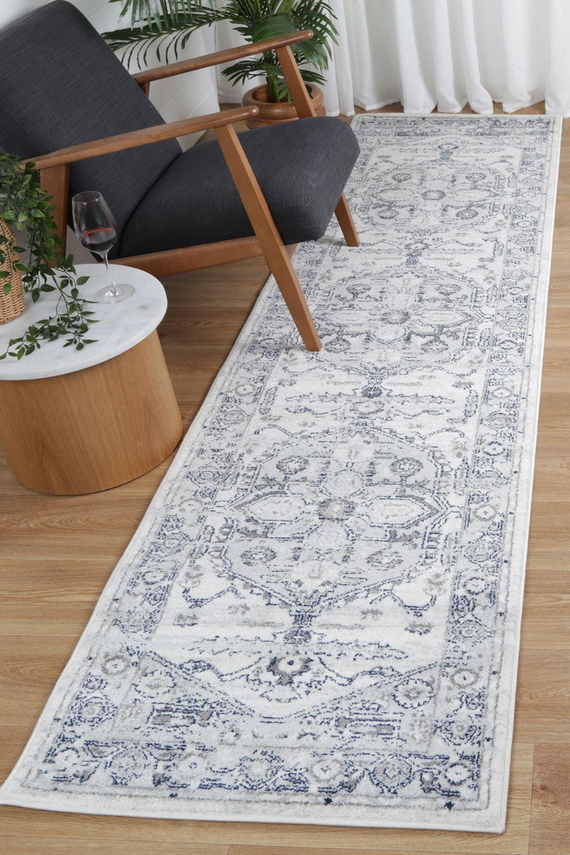 Ligures Grey White Rug 160X230cm - John Cootes