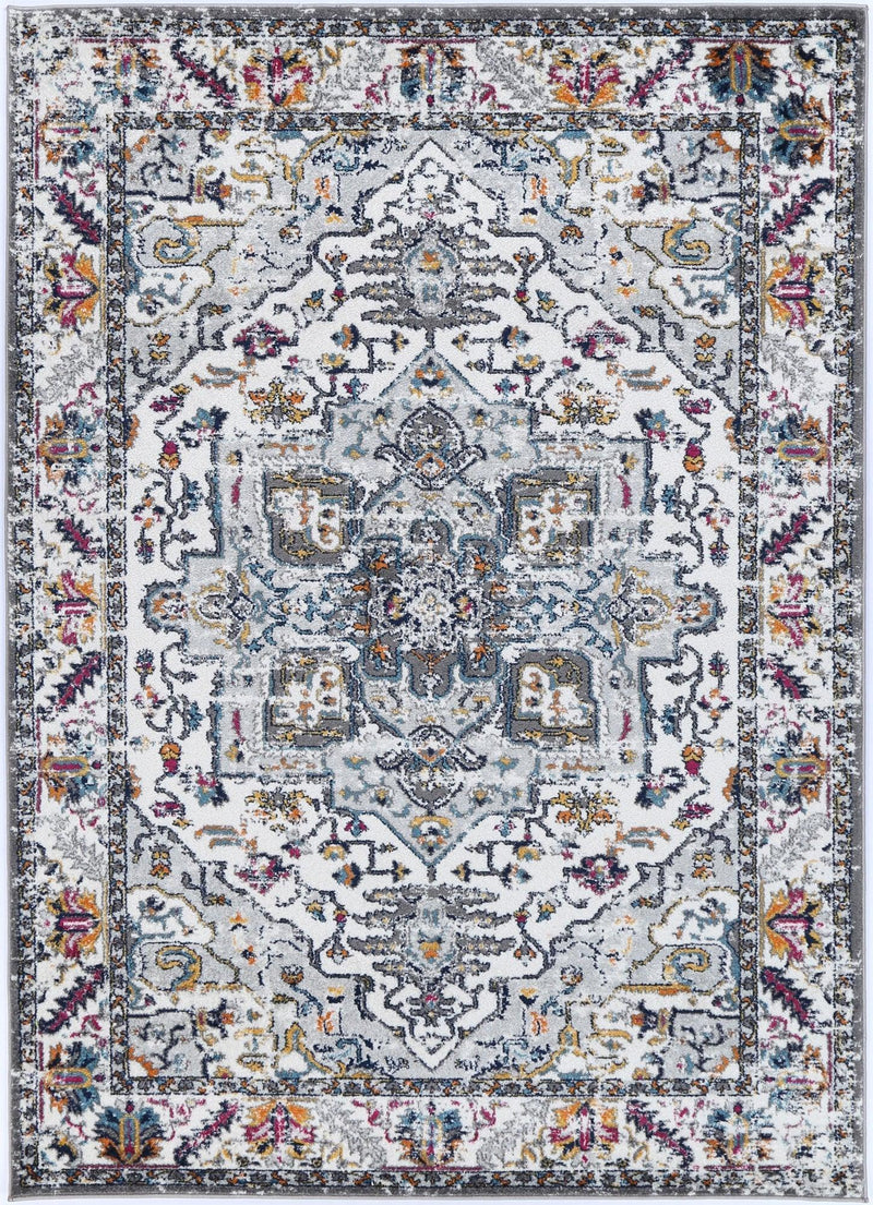 Ligures Multi Traditional Rug 200X200cm Round - John Cootes