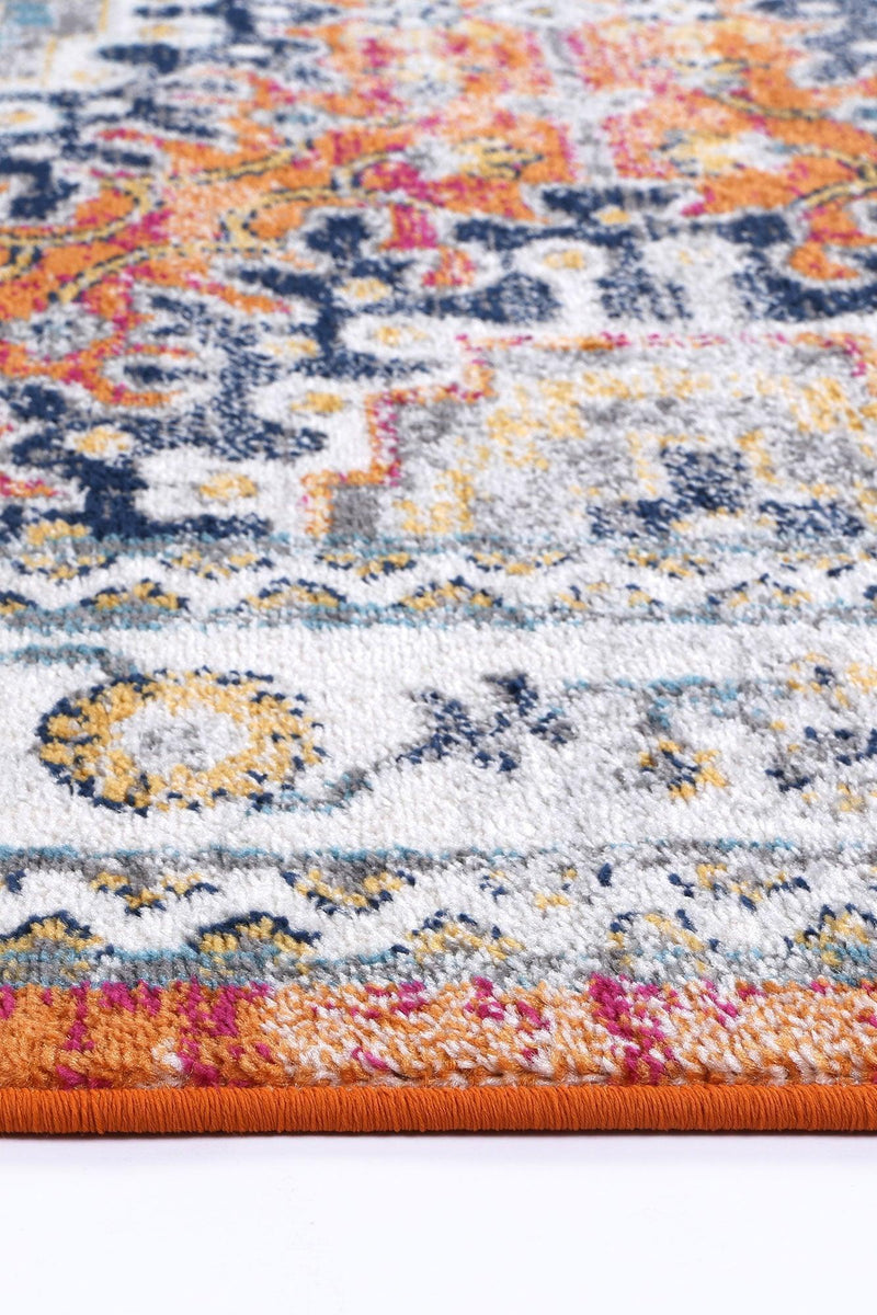 Ligures Rust Multi Traditional Rug 240X330cm - John Cootes