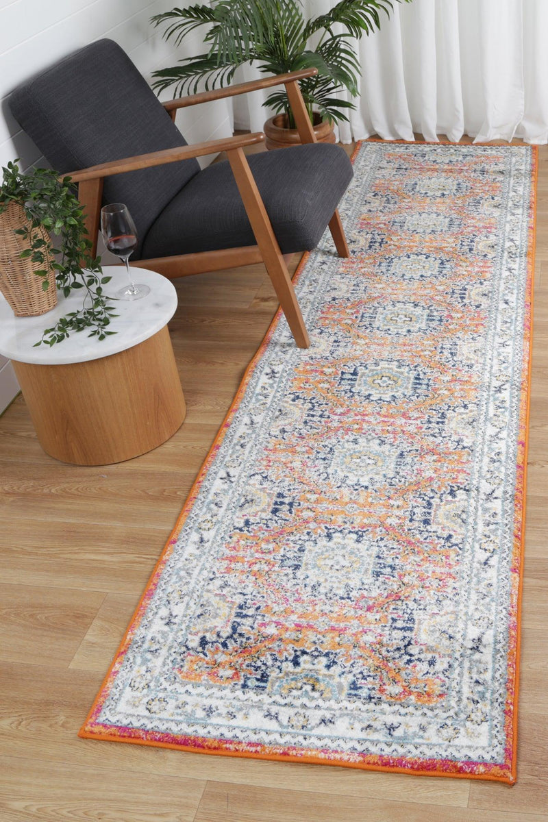 Ligures Rust Multi Traditional Rug 240X330cm - John Cootes