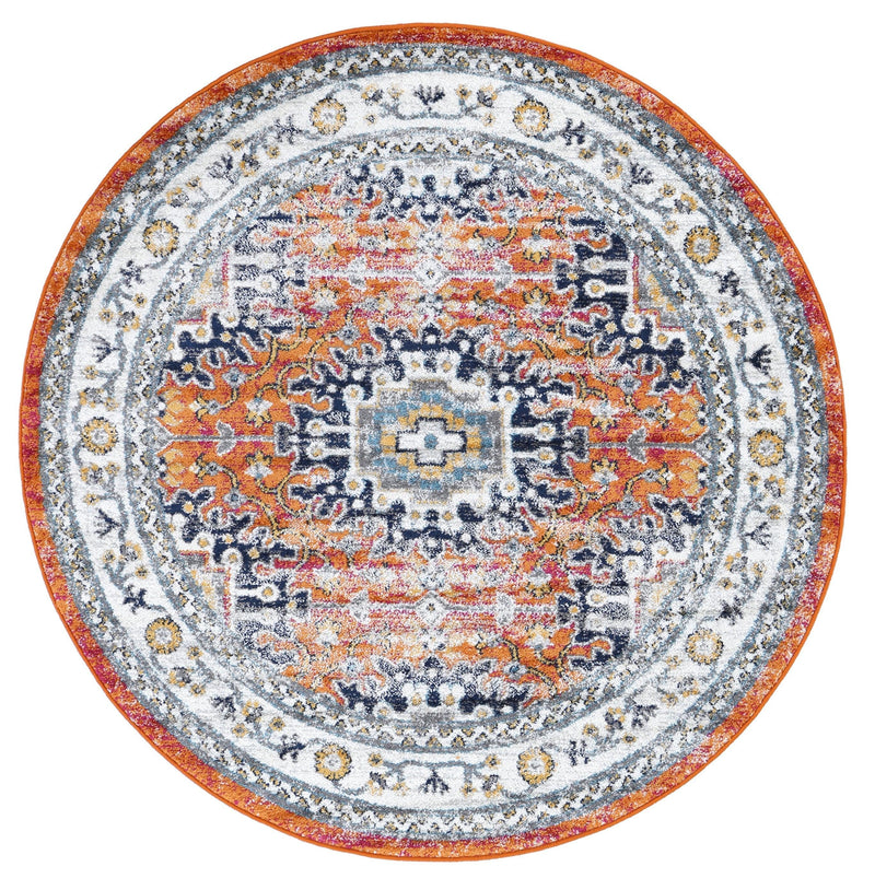 Ligures Rust Multi Traditional Rug 240X330cm - John Cootes