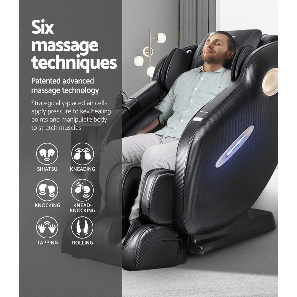 Livemor Ozeni Electric Massage Chair: SL Track Full Body Shiatsu Massager - John Cootes