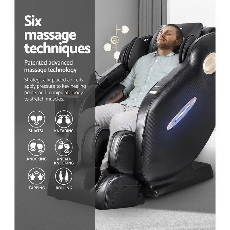 Livemor Ozeni Electric Massage Chair: SL Track Full Body Shiatsu Massager - John Cootes