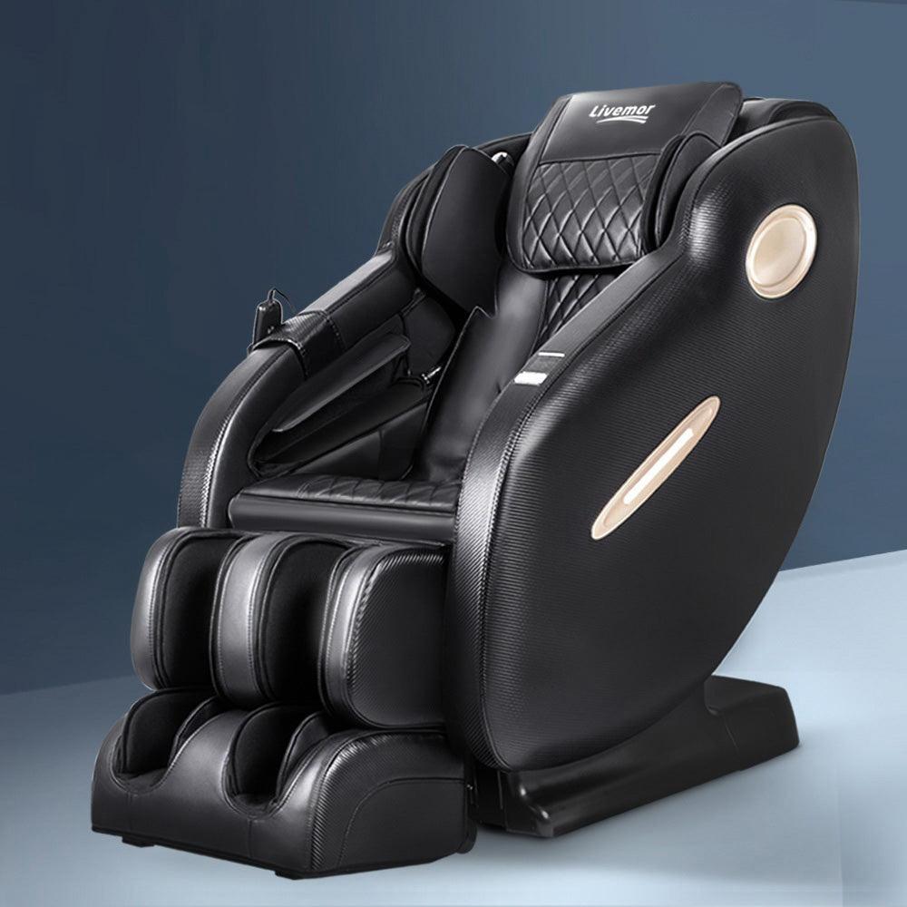 Livemor Ozeni Electric Massage Chair: SL Track Full Body Shiatsu Massager - John Cootes