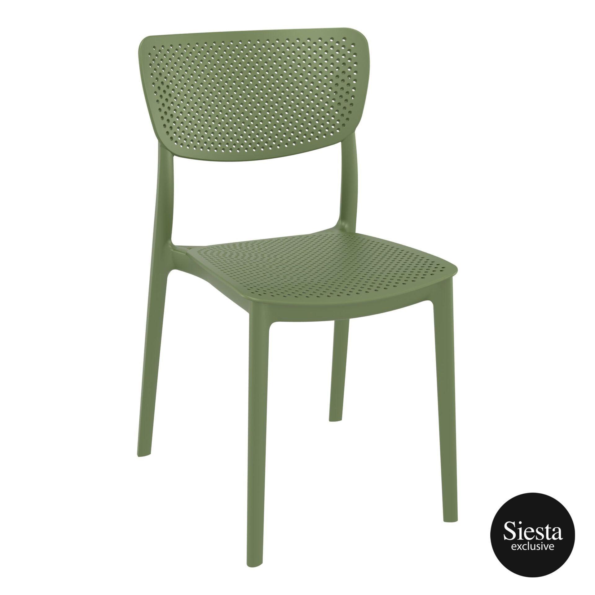 Lucy Chair - Olive Green - John Cootes