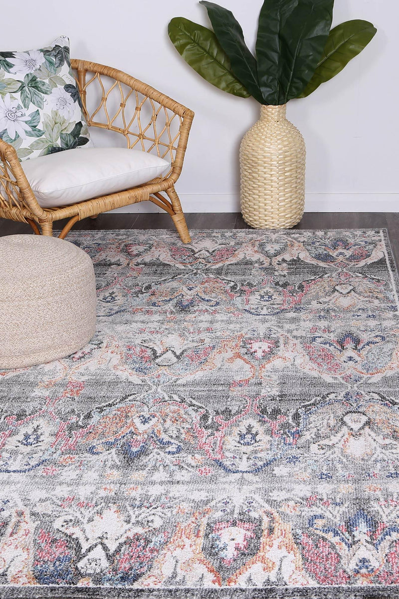 Lyndhurst Transitional Muted Mullti Rug 160x160cm - John Cootes