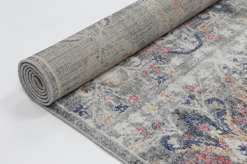 Lyndhurst Transitional Muted Mullti Rug 160x160cm - John Cootes