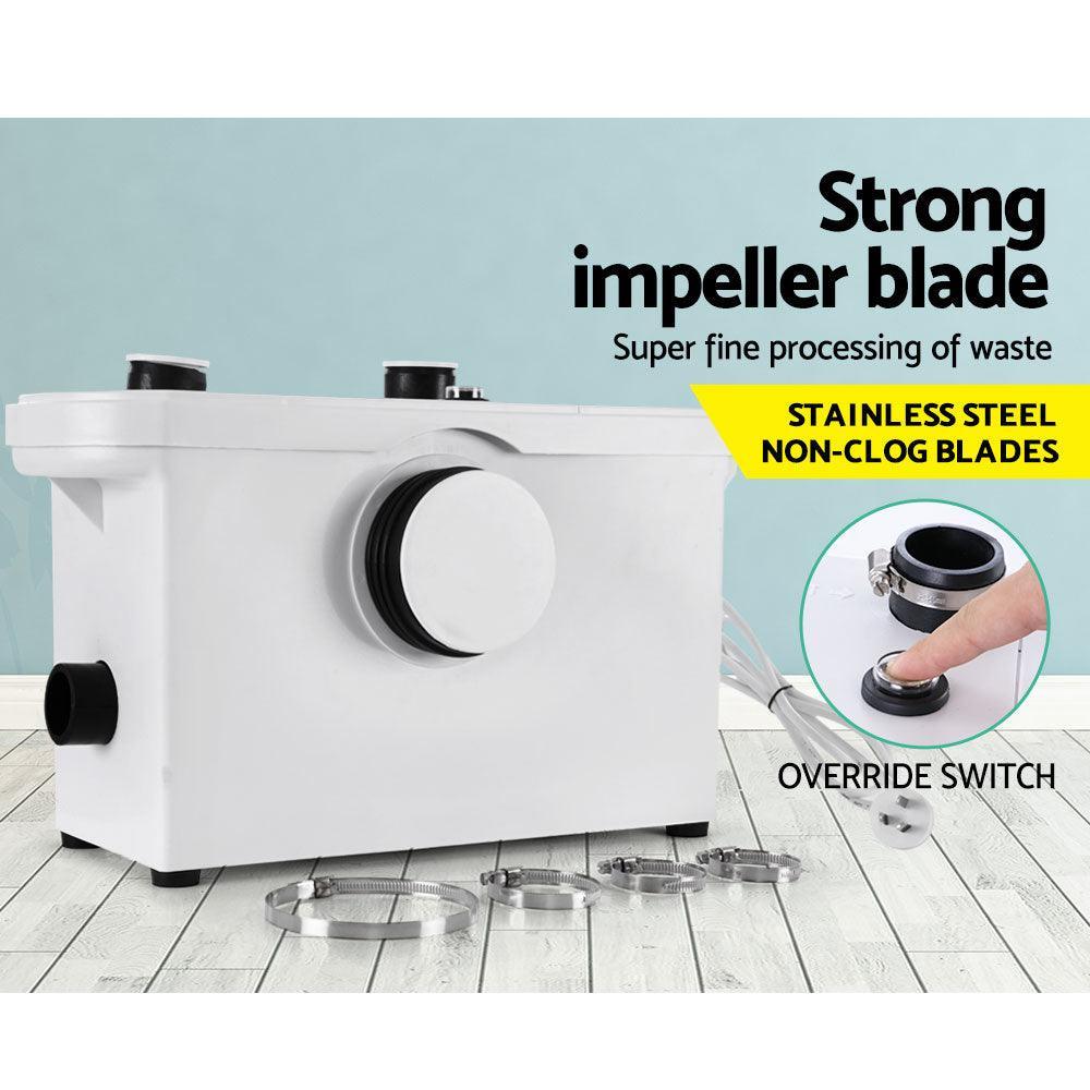 Macerator Sewerage Pump Waste Water Marine Toilet Disposal Unit Laundry Basement - John Cootes