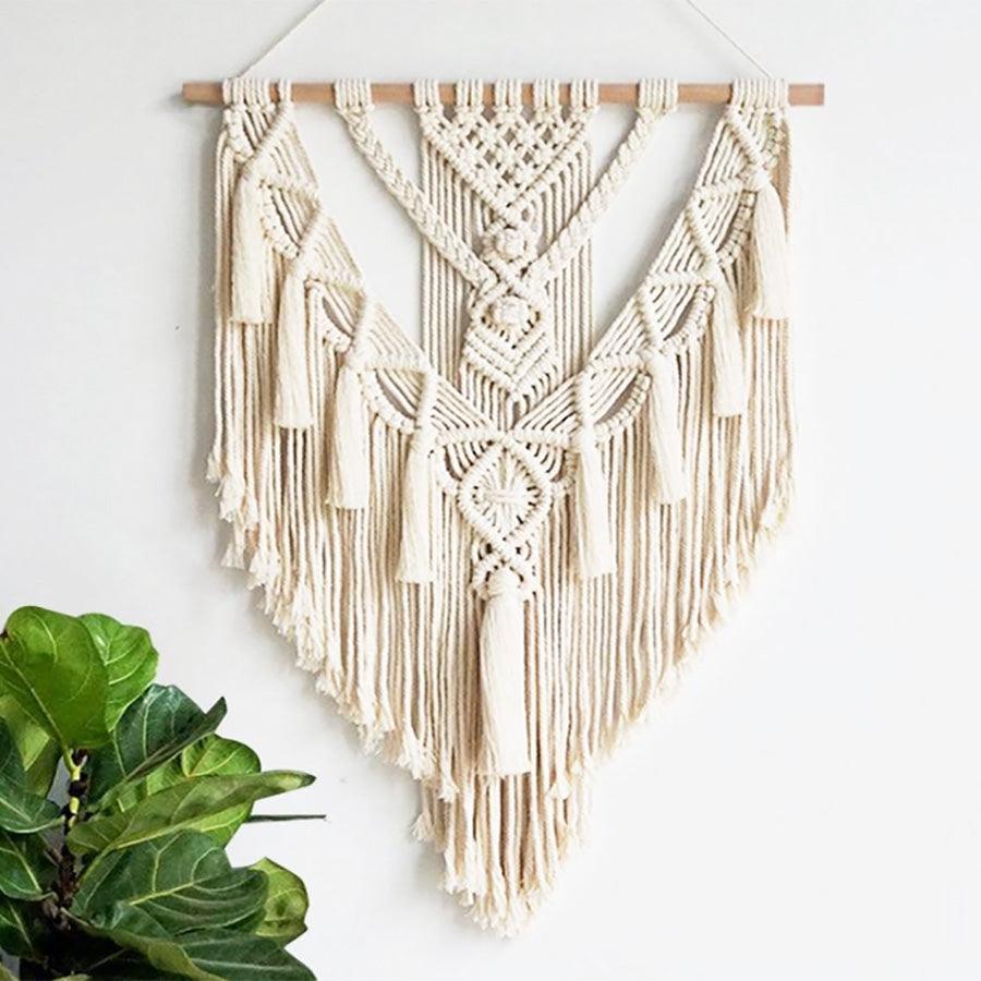 Macrame Wall Hanging-Natural - John Cootes