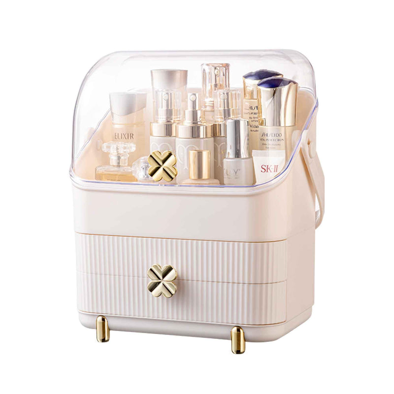 Makeup Display Case Organiser - Cosmetic Storage Jewellery Portable Vanity - John Cootes