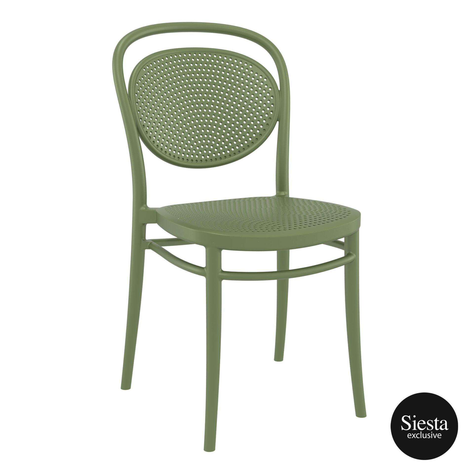 Marcel Chair - Olive Green - John Cootes