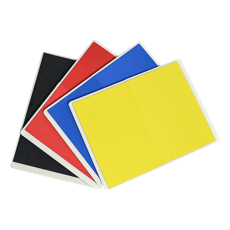 Martial Arts Supply Rebreakable Board Taekwondo, MMA, Karate-Set: Yellow, Blue, Red & Black - John Cootes