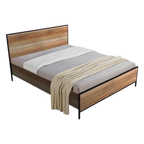 Mascot Bedframe Queen Size Oak - John Cootes